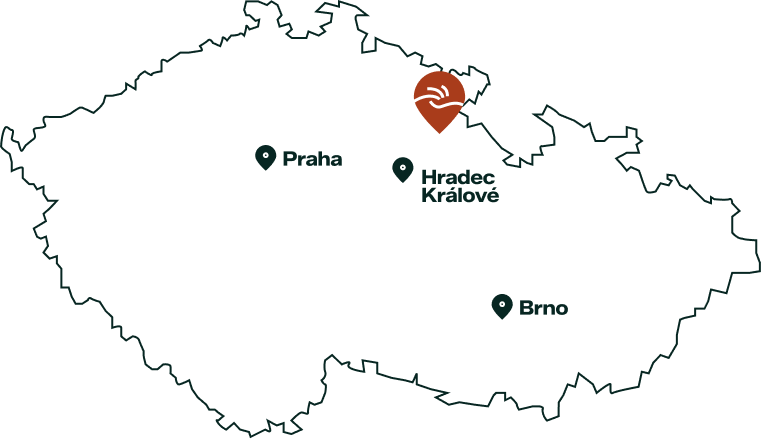Mapa polohy Wakesurf Rozkoš